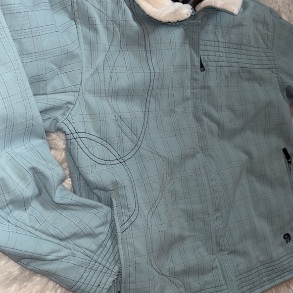 Mountain Hardwear Women's Crystalized Commotion Jacket Teal, Size Large - Picture 9 of 16
